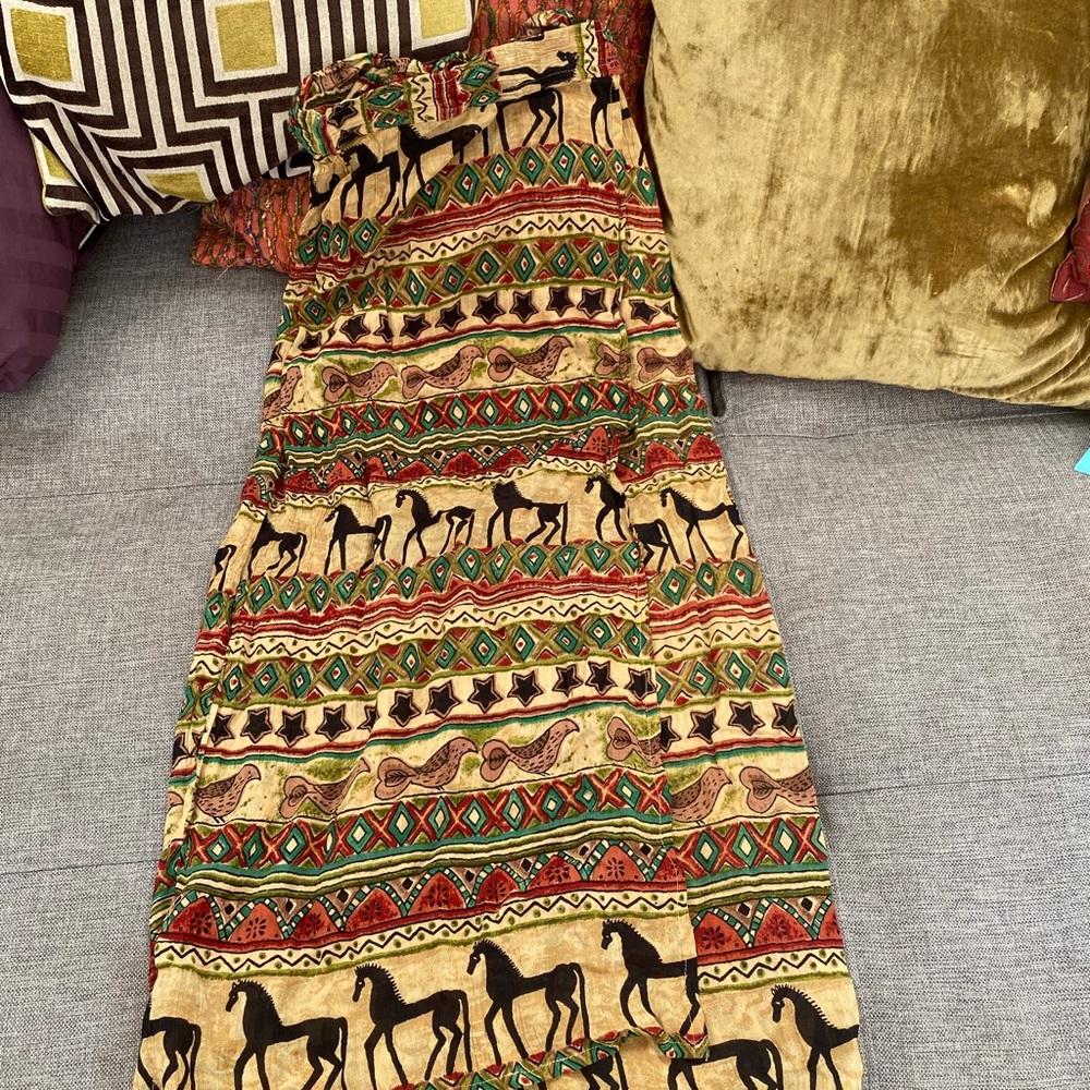 Vintage Wrap Skirt